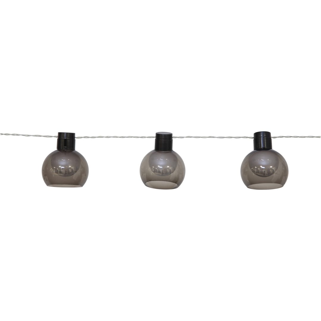 Solcells-ljusslinga Smoky Transparent Star Trading – bild 7