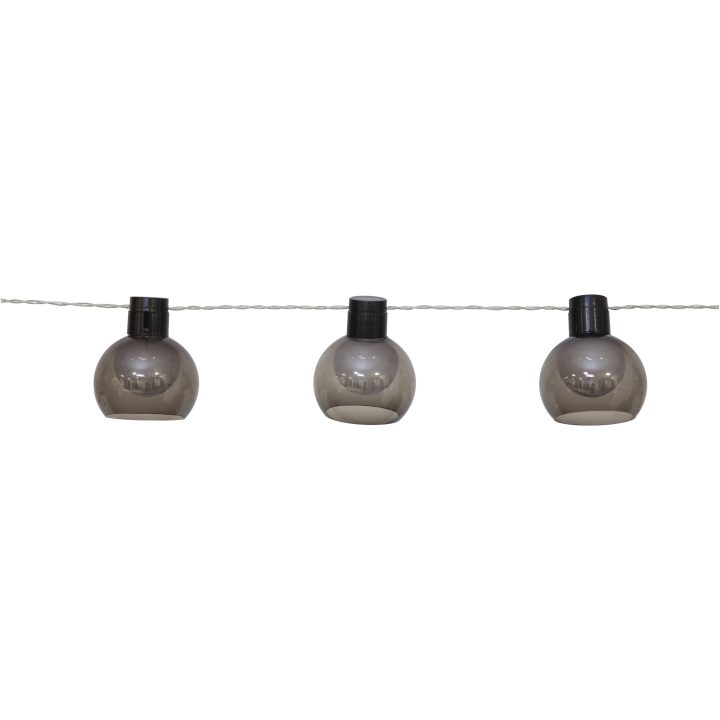 Solcells-ljusslinga Smoky Transparent Star Trading – bild 7