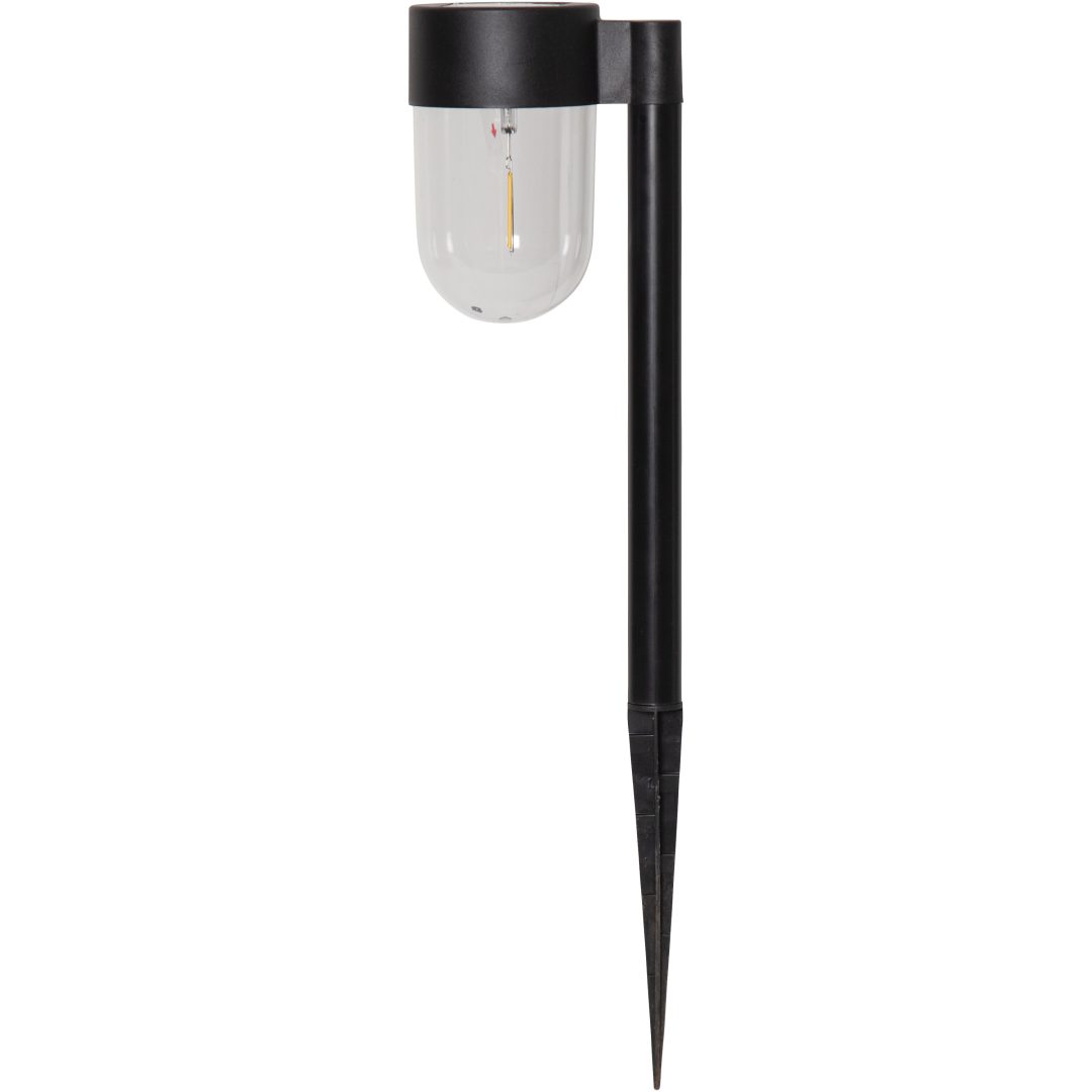 Solcells-pollare 2-p Cupola Svart Star Trading – bild 2