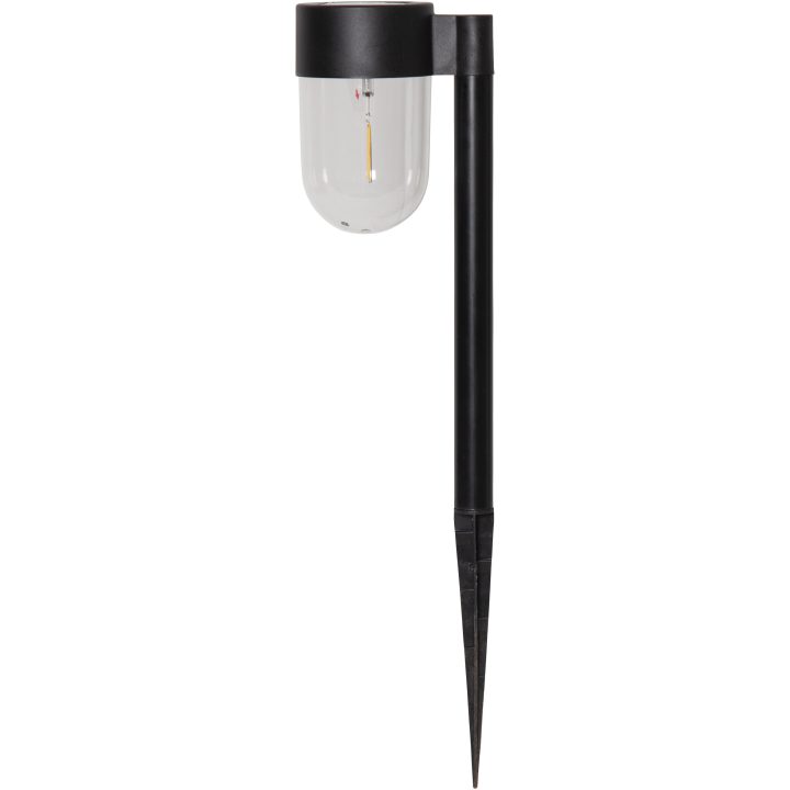 Solcells-pollare 2-p Cupola Svart Star Trading – bild 2