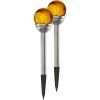 Solcells-pollare 2-p Roma Amber Star Trading – miniatyr 4