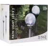 Solcells-pollare 2-p Roma Silver Star Trading – miniatyr 4