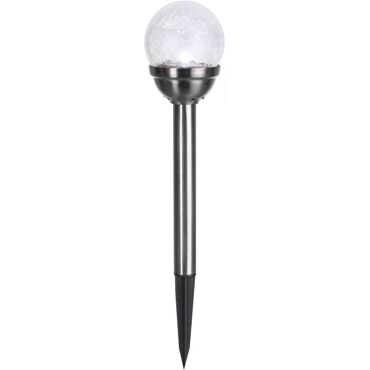 Solcells-pollare 2-p Roma Silver Star Trading – bild 2