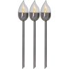 Solcells-pollare 3-p Olympus Silver Star Trading – miniatyr 1