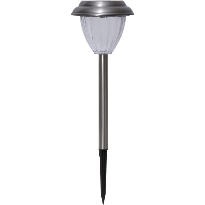 Solcells-pollare 4-p Palma Silver Star Trading – bild 4