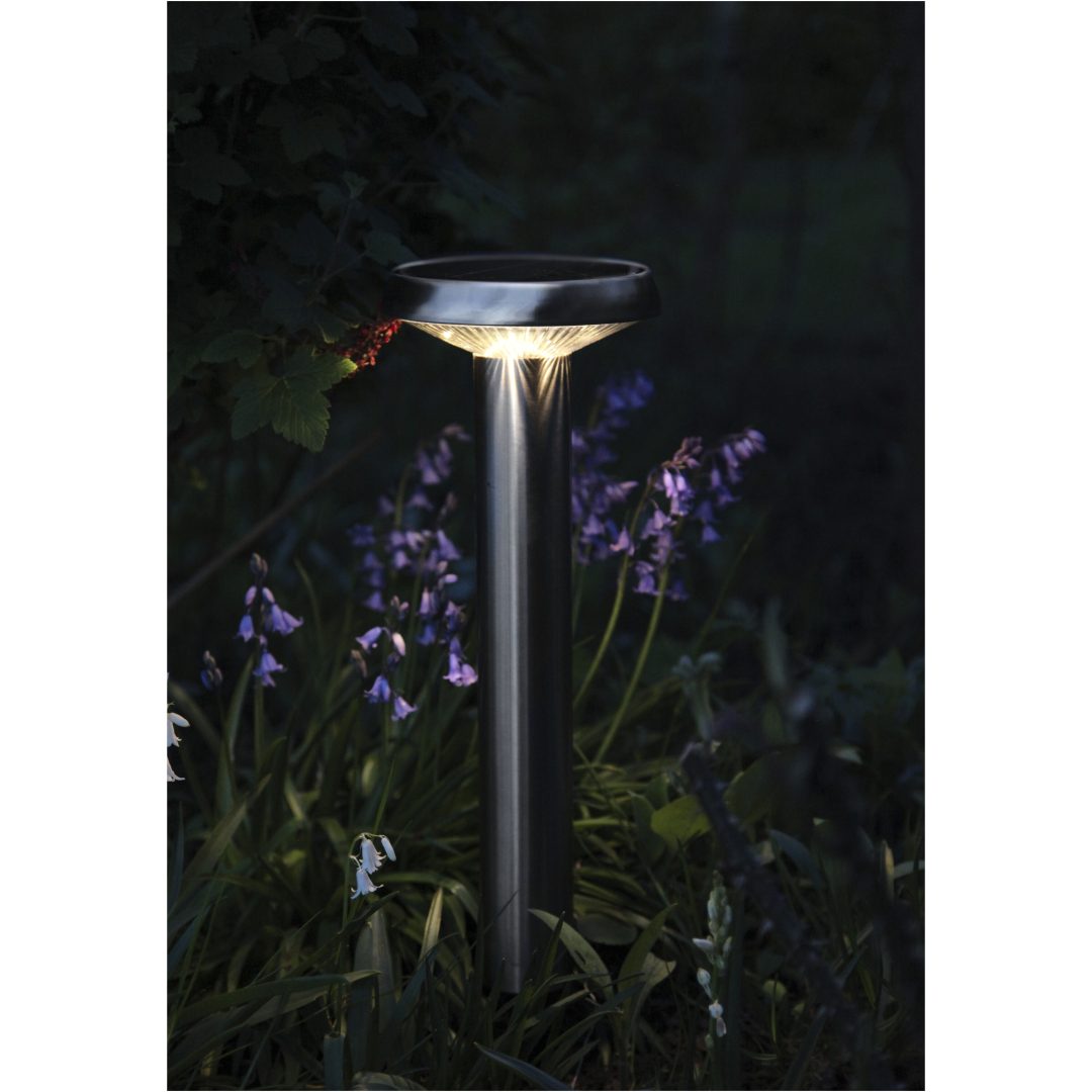 Solcells-pollare Sevilla Rostfritt Stål Star Trading – bild 4