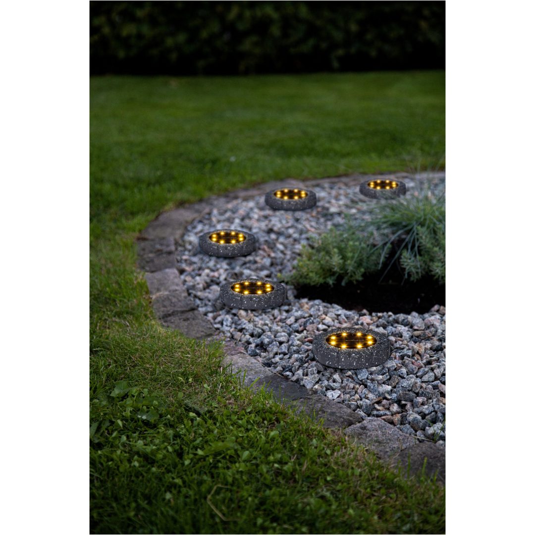 Solcells-spotlight 2-p Lawnlight Grå Star Trading – bild 2