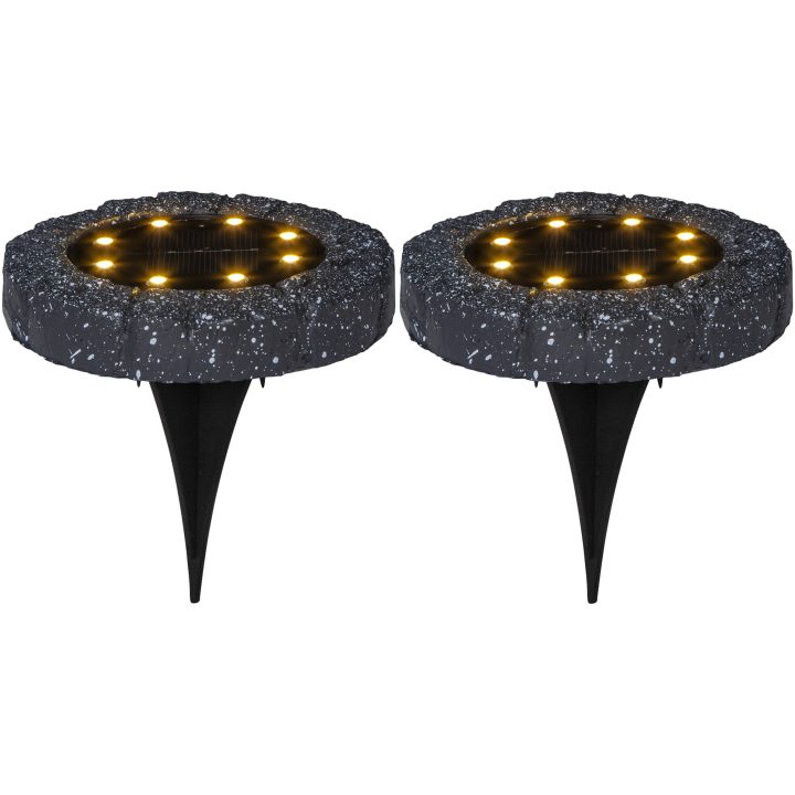 Solcells-spotlight 2-p Lawnlight Grå Star Trading – bild 8