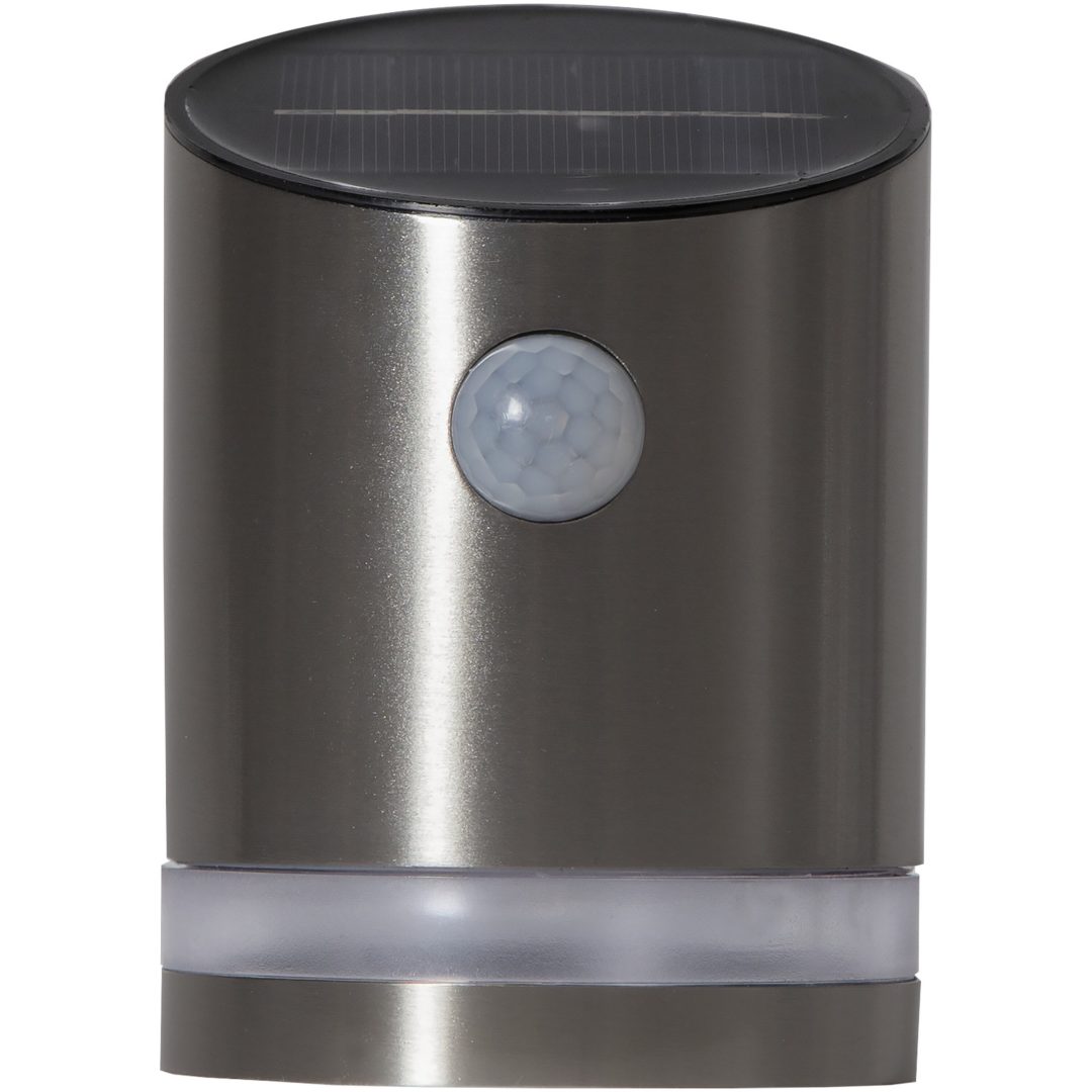 Solcells-vägglykta Venicini Silver Star Trading – bild 7