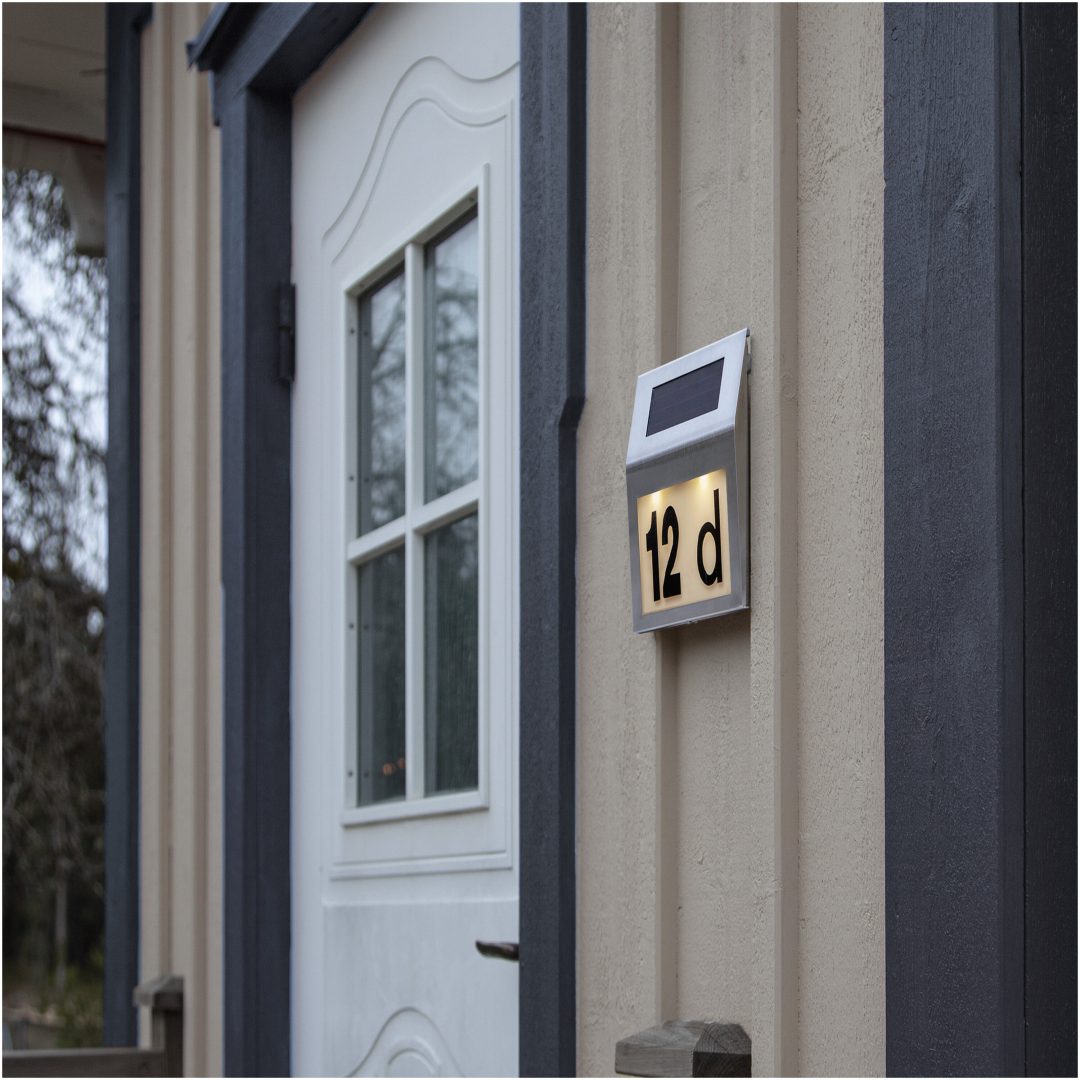 Solcells-vägglykta Wally Silver Star Trading – bild 9
