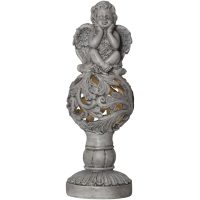 Solcellsdekoration Angel Beige Star Trading