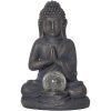 Solcellsdekoration Buddha Grå Star Trading – miniatyr 4
