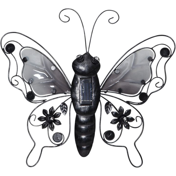 Solcellsdekoration Butterfly Svart Star Trading – bild 7