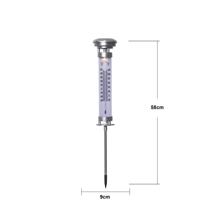 Solcellsdekoration Celsius Silver Star Trading – bild 2