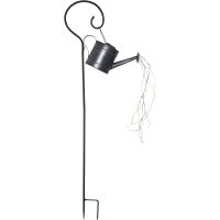 Solcellsdekoration Dew Drop Water can Zink Star Trading