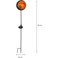 Solcellsdekoration Fairytale Amber Star Trading