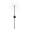 Solcellsdekoration Firework Svart Star Trading – miniatyr 4