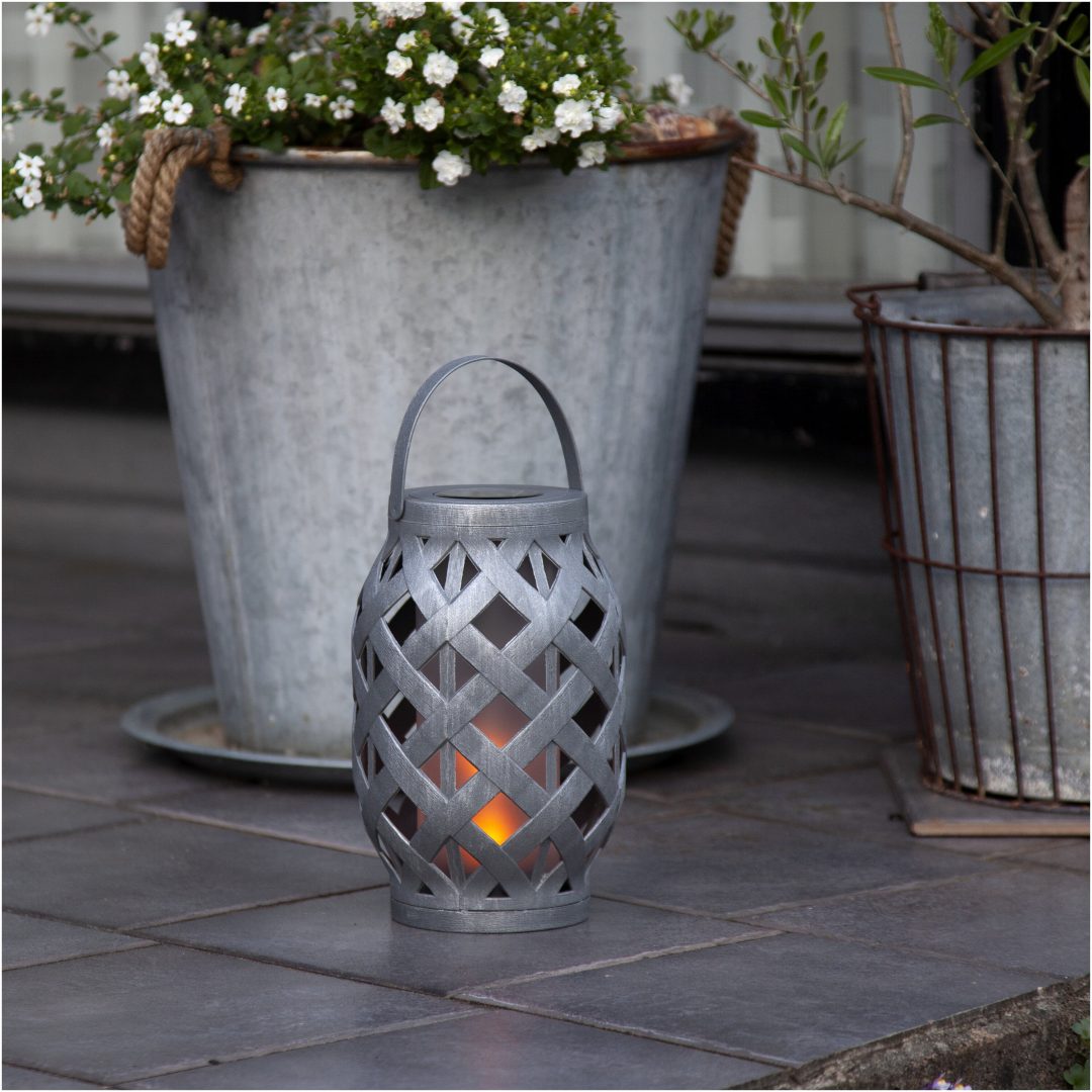 Solcellsdekoration Flame Grå Star Trading – bild 6