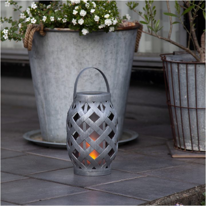 Solcellsdekoration Flame Grå Star Trading – bild 6