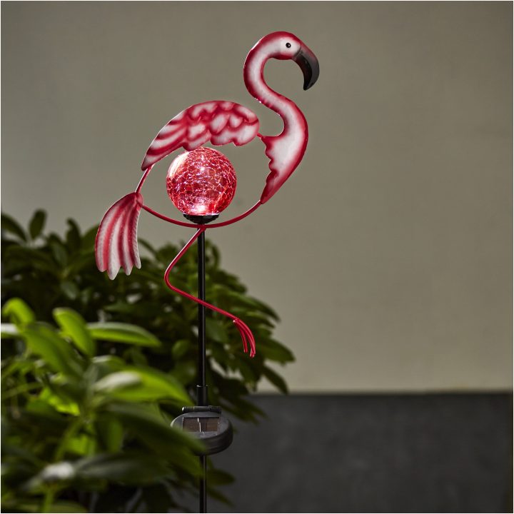 Solcellsdekoration Flamingo Rösa Star Trading – bild 6