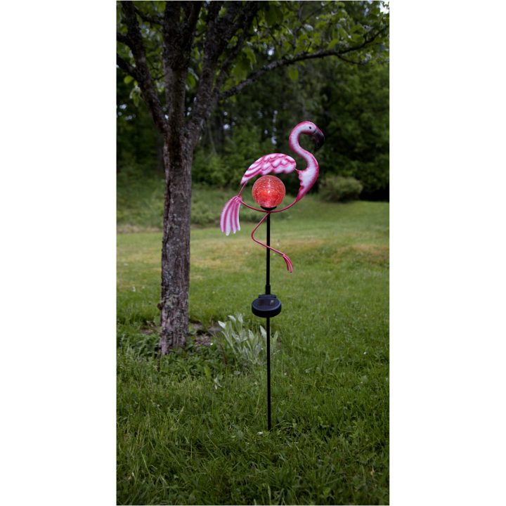 Solcellsdekoration Flamingo Rösa Star Trading – bild 4