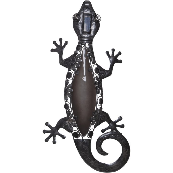 Solcellsdekoration Gecko Svart Star Trading – bild 5