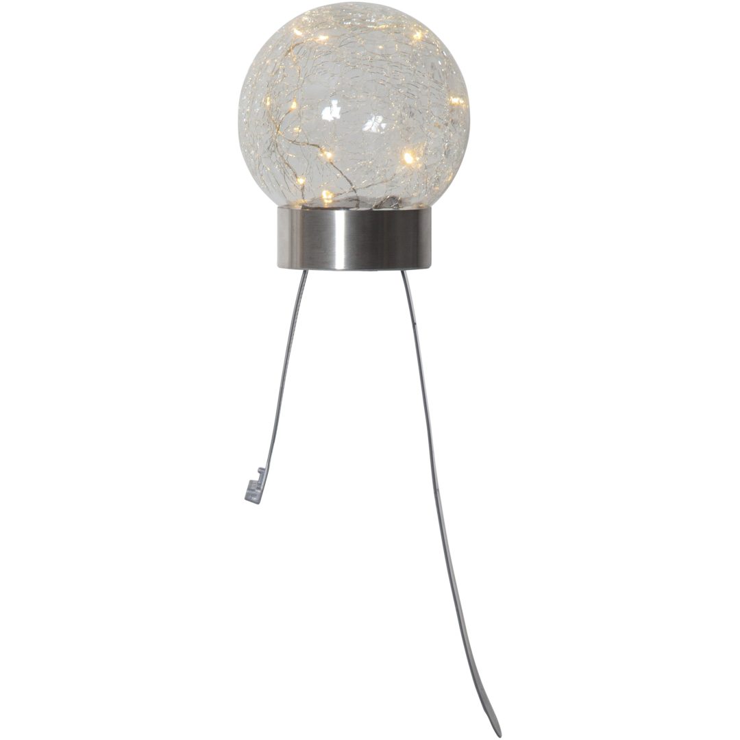 Solcellsdekoration Glory Transparent Star Trading – bild 2