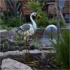 Solcellsdekoration Heron Grå Star Trading – miniatyr 9
