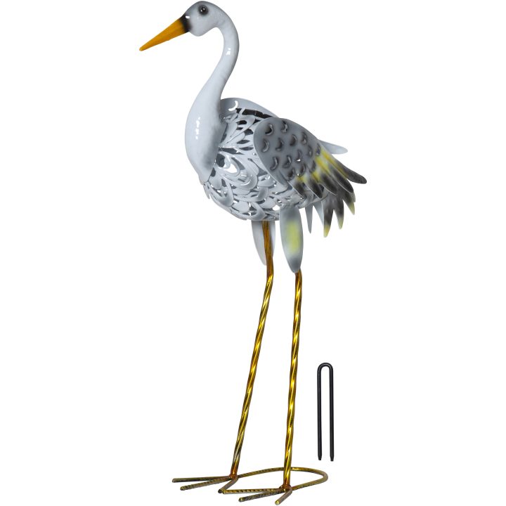 Solcellsdekoration Heron Grå Star Trading – bild 2
