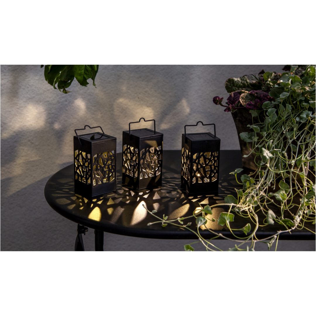 Solcellsdekoration Izola Mini Svart Star Trading – bild 8