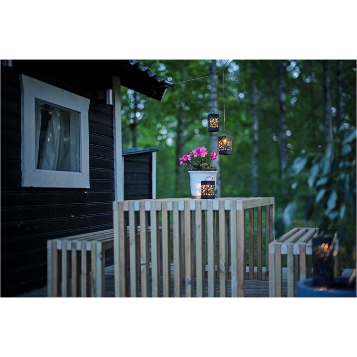 Solcellsdekoration Izola Mini Svart Star Trading – bild 26