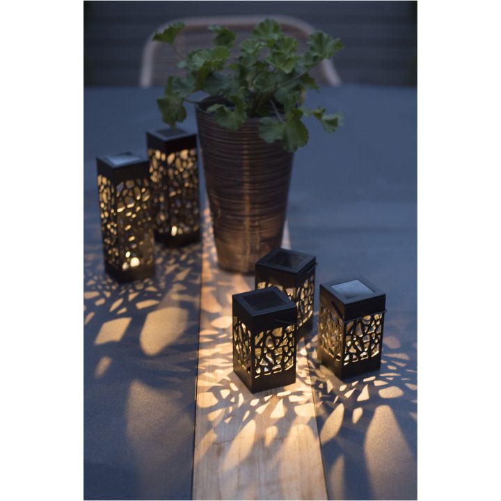 Solcellsdekoration Izola Mini Svart Star Trading – bild 6