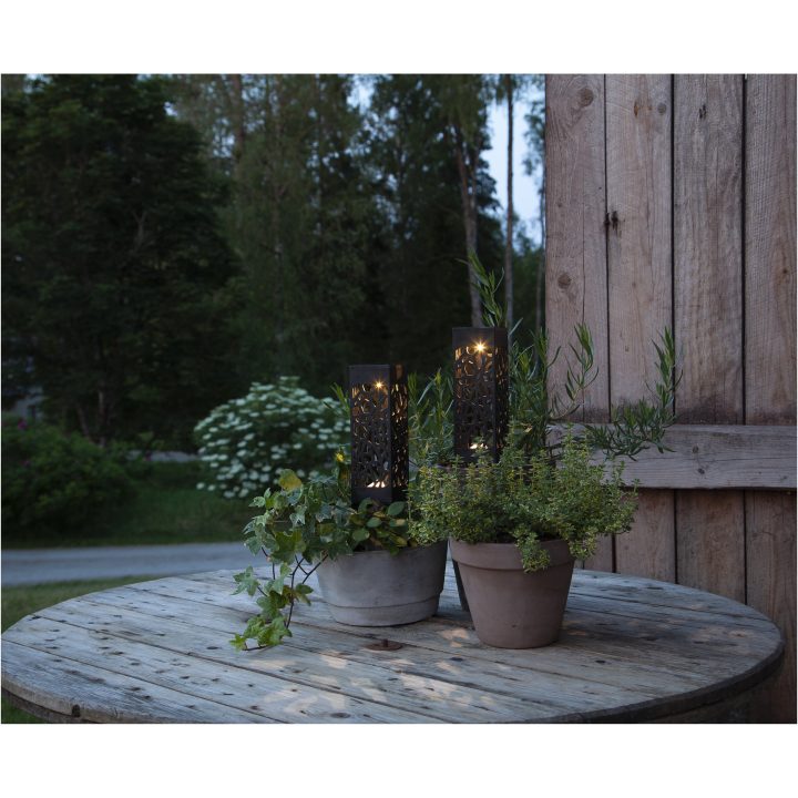 Solcellsdekoration Izola Svart Star Trading – bild 5