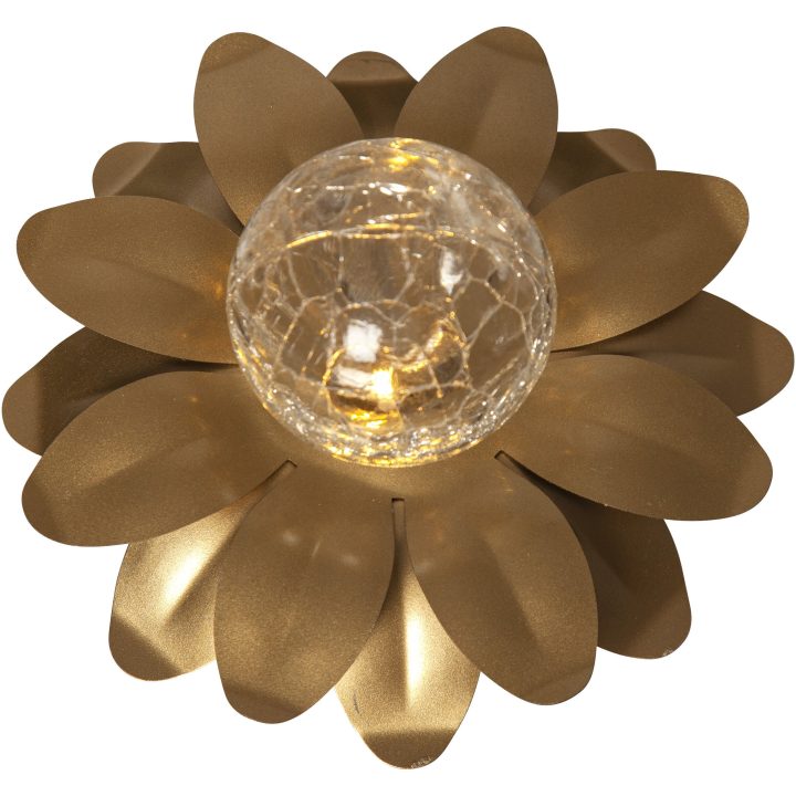 Solcellsdekoration Lilly 3 p Guld Star Trading – bild 4