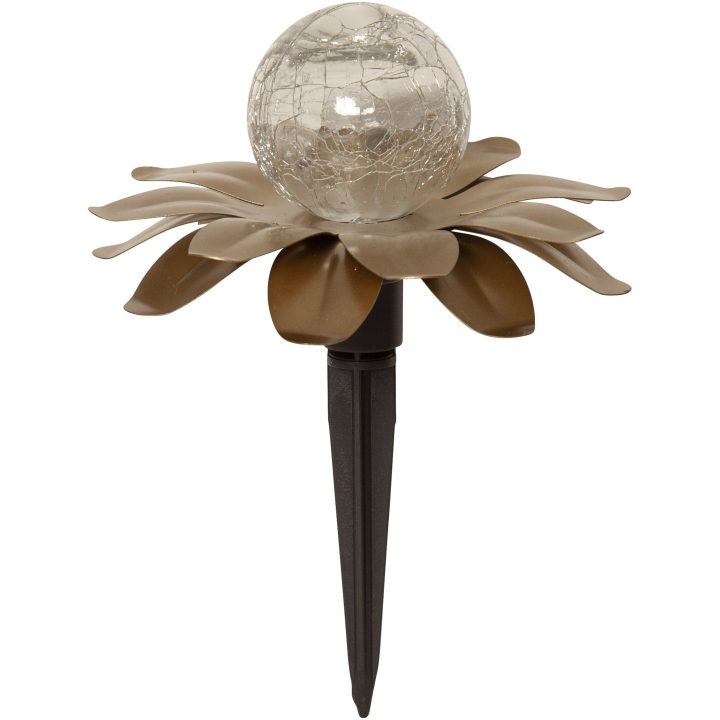 Solcellsdekoration Lilly 3 p Guld Star Trading – bild 5