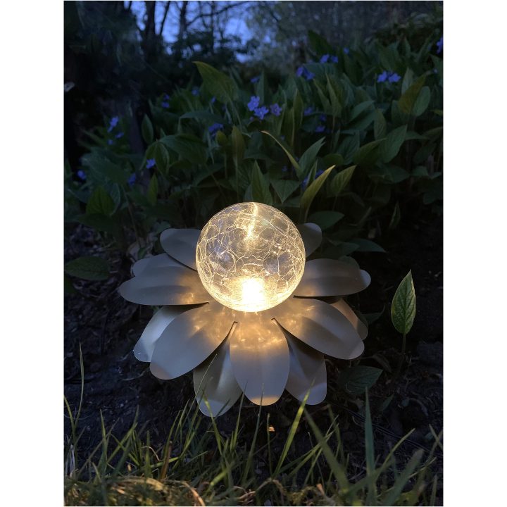 Solcellsdekoration Lilly 3 p Guld Star Trading – bild 7