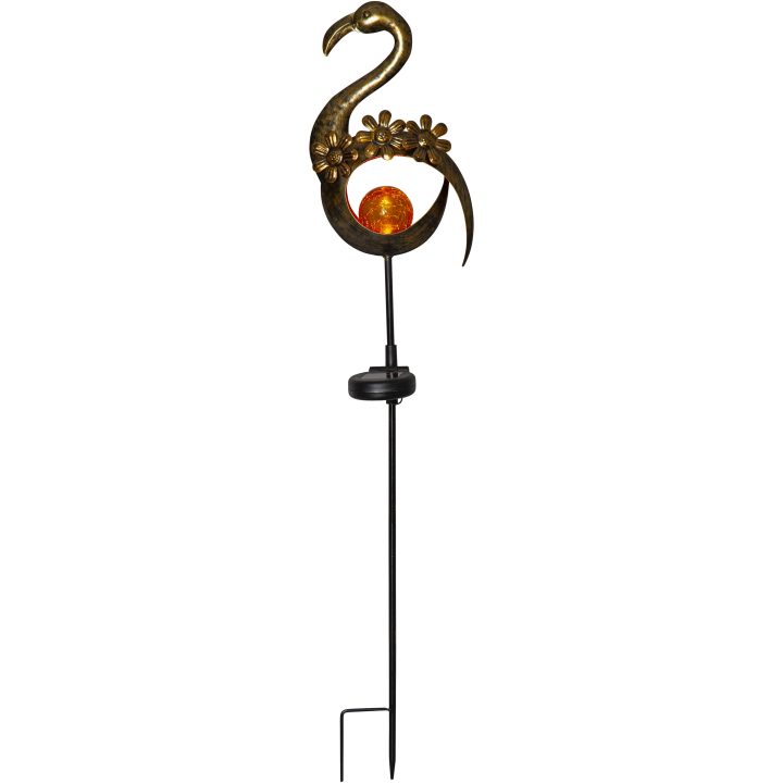 Solcellsdekoration Melilla Bird Guld Star Trading – bild 4