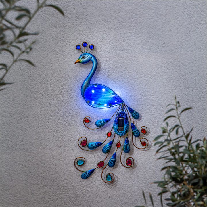 Solcellsdekoration Peacock Multi Star Trading – bild 4