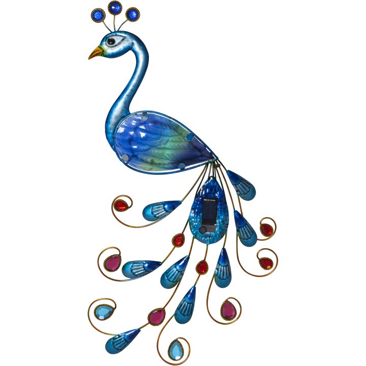 Solcellsdekoration Peacock Multi Star Trading – bild 3