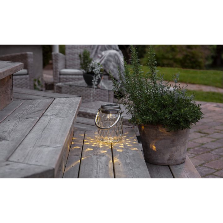 Solcellsdekoration Pireus Transparent Star Trading – bild 2
