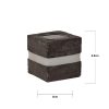 Solcellsdekoration Stonecube STAR TRADING – miniatyr 12