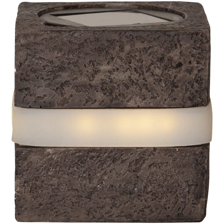 Solcellsdekoration Stonecube STAR TRADING – bild 5