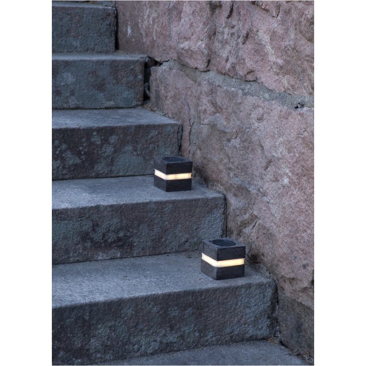 Solcellsdekoration Stonecube STAR TRADING – bild 10