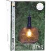 Solcellsdekoration Sunlight Svart Star Trading – miniatyr 2
