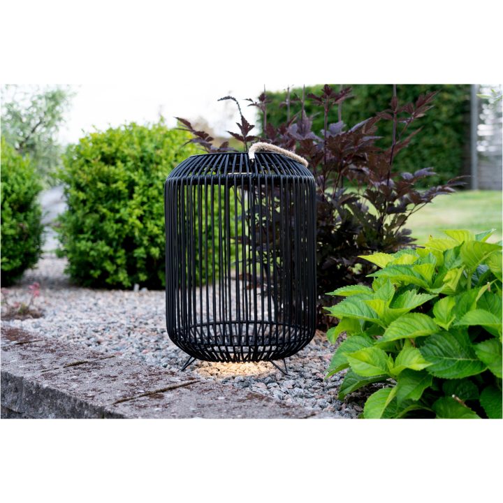 Solcellsdekoration Sunlight Svart Star Trading – bild 5
