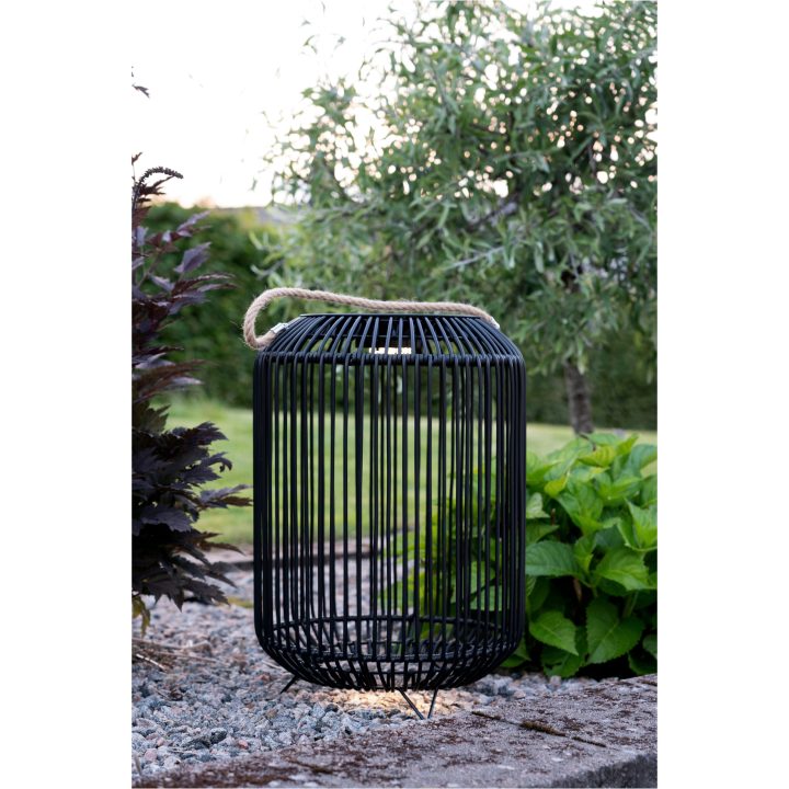 Solcellsdekoration Sunlight Svart Star Trading – bild 3