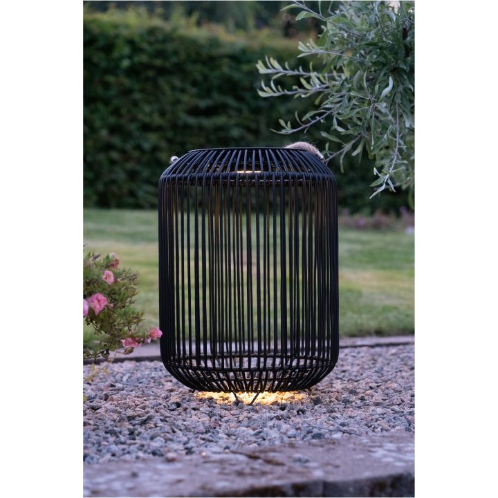 Solcellsdekoration Sunlight Svart Star Trading – bild 2