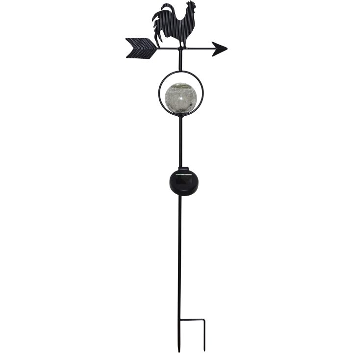 Solcellsdekoration Windy Svart Star Trading – bild 6