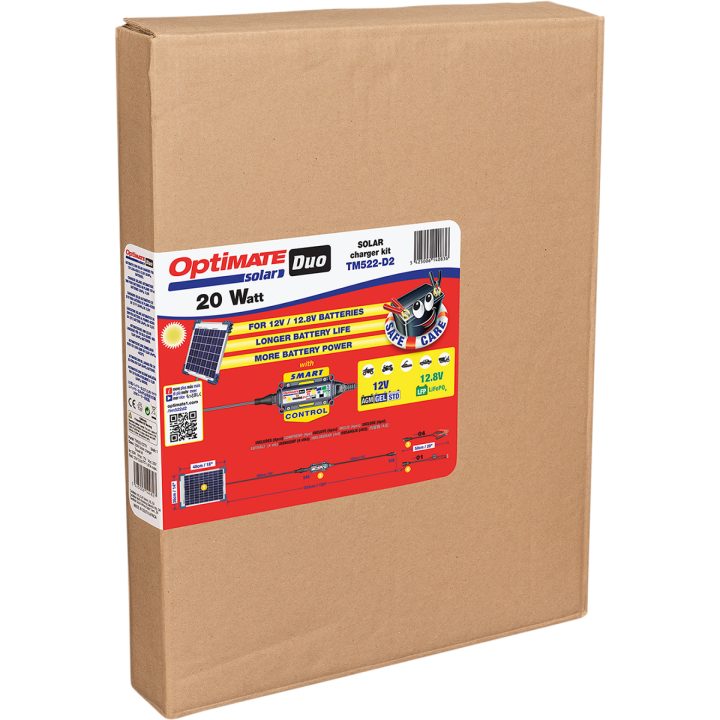 Solcellsladdare Optimate™ Solar TECMATE Batteriladdare – bild 2