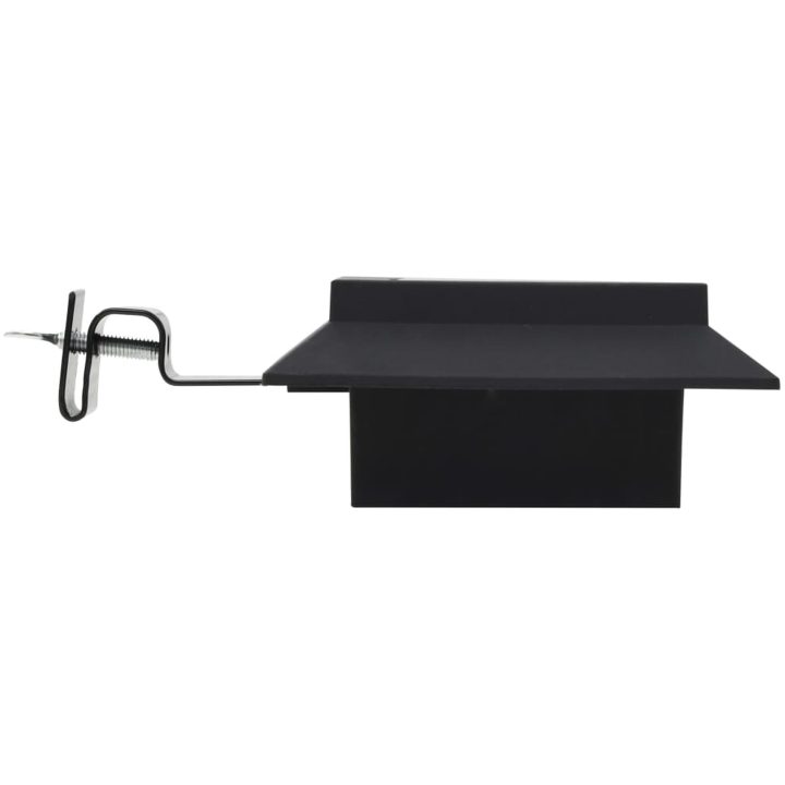 Solcellslampor 12 st LED fyrkantiga 12 cm svart vidaXL – bild 4